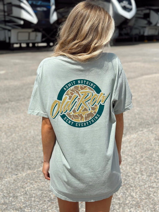 Old Row Outdoors 80s Camo Circle Pocket S/S TEE Shirt