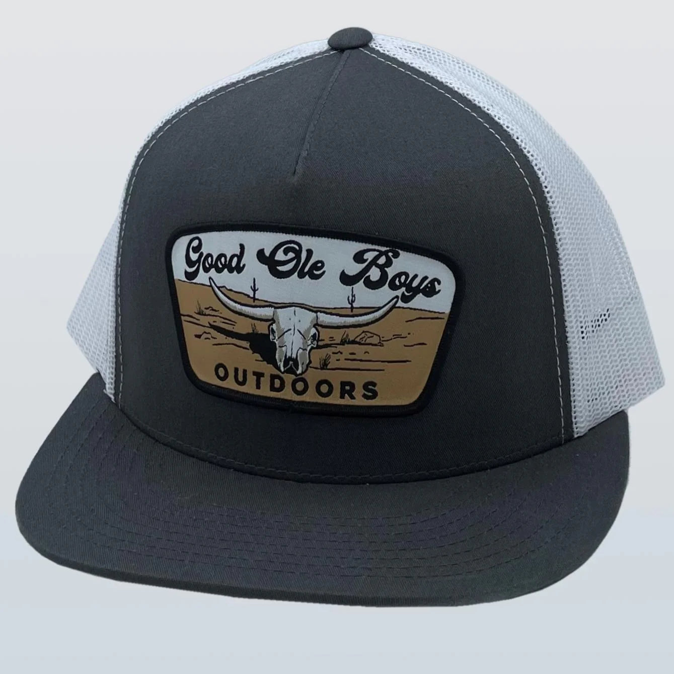 Good OLE Boy Outdoors Cattle Skull Patch Snapback Hat