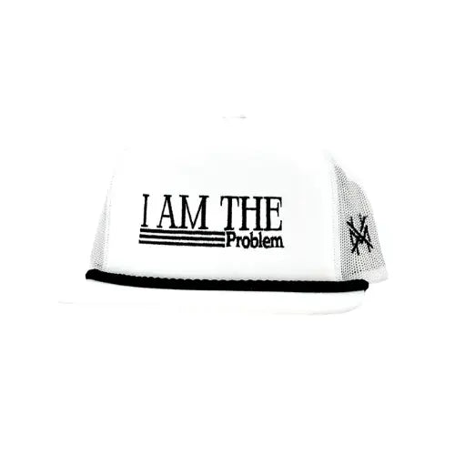 Mad Hatter I am the Problem Rope Trucker Snapback Hat