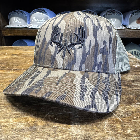 Freak Outdoors 3D Trademark Puff Logo 112 Snapback Hat