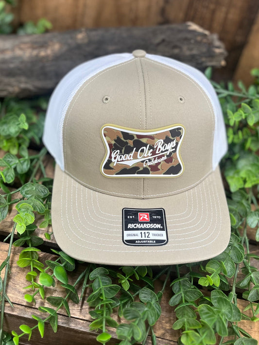 Good OLE Boy Outdoors MHL Camo Patch Snapback Hat