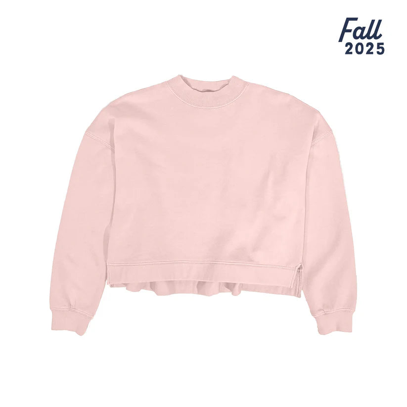 Southern Fried Cotton Women's Old Favorite Crop Crewneck Fleece