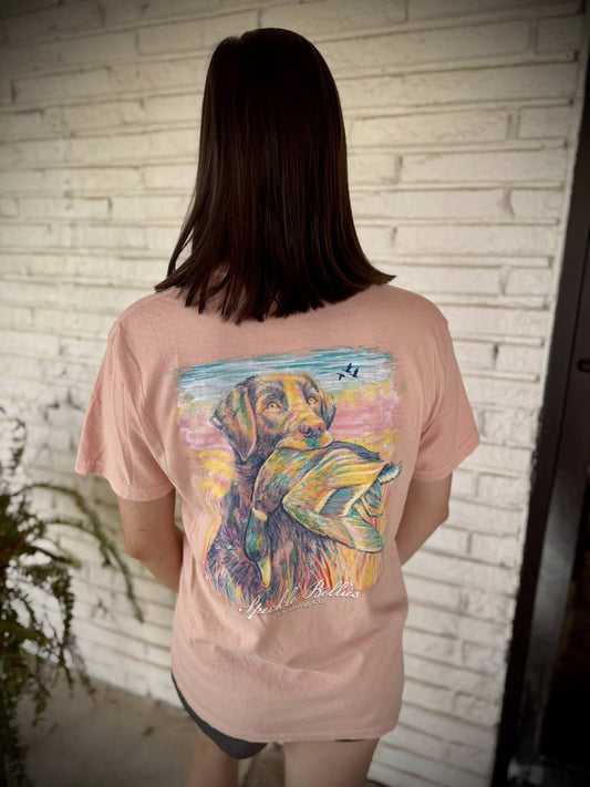 Speckle Bellies Dog Duck S/S TEE Shirt