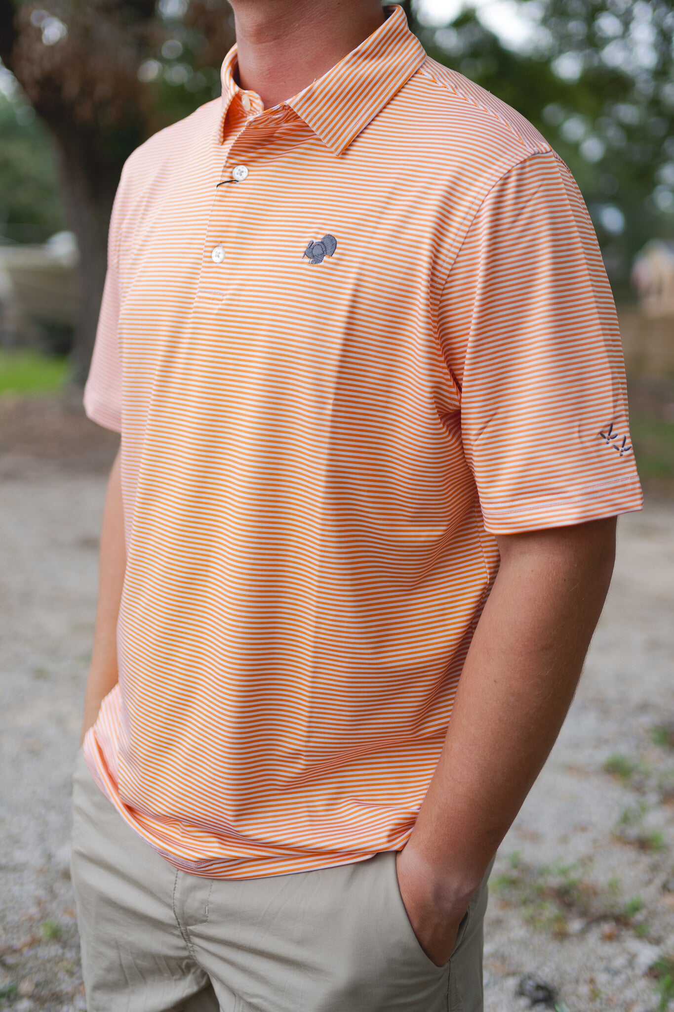 American Strutter Men's Performance Polo Shirt