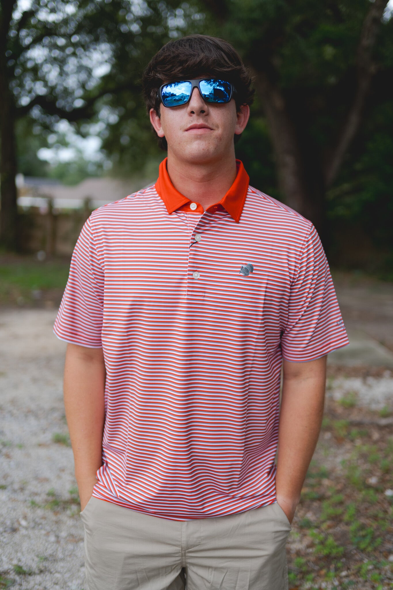 American Strutter Men's Performance Polo Shirt