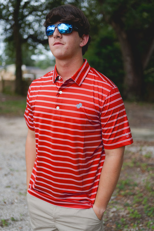 American Strutter Men's Performance Polo Shirt