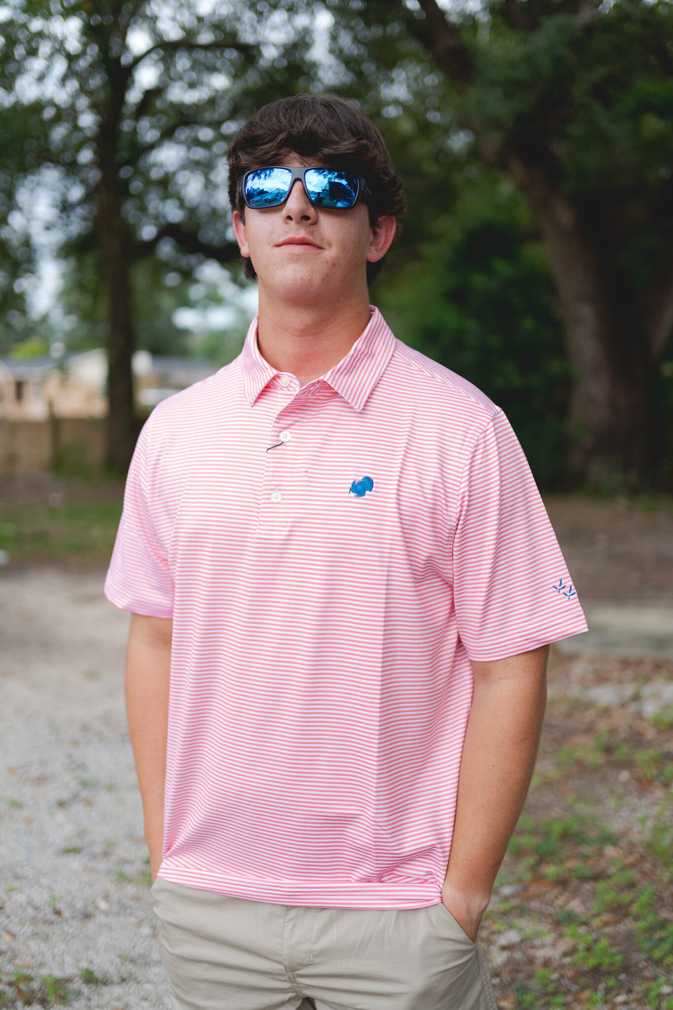 American Strutter Men's Performance Polo Shirt