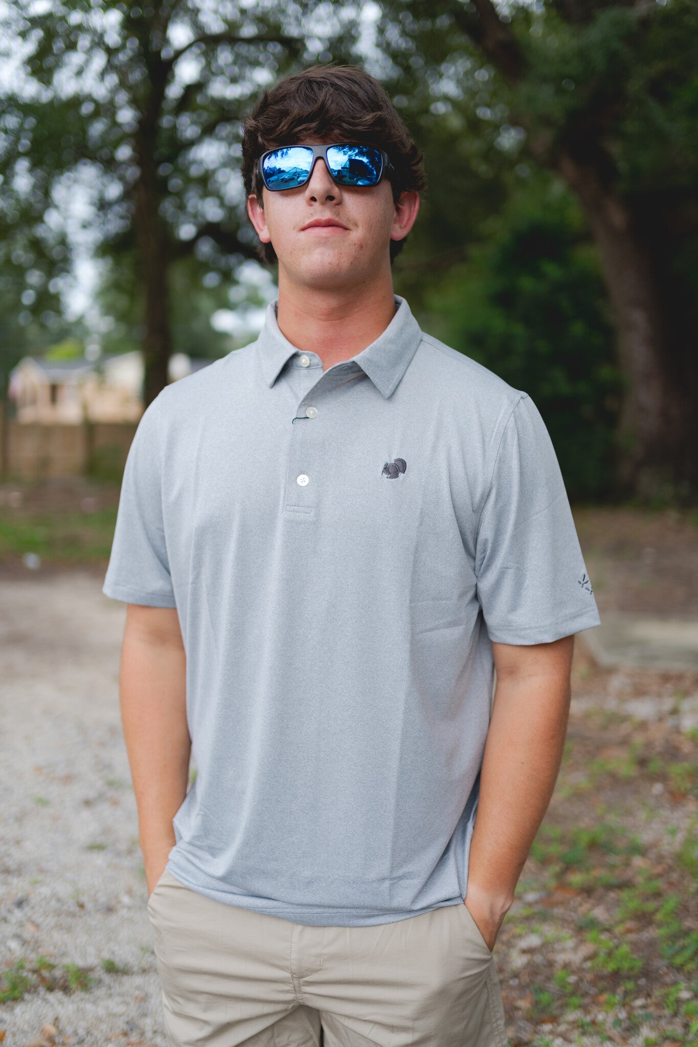 American Strutter Men's Performance Polo Shirt