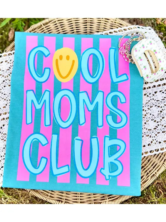 Southern Backroad Tee's Women's Cool Moms Club S/S TEE Shirt