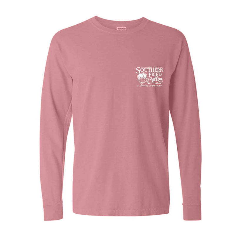 Southern Fried Cotton Women's Stay Wild Long Sleeve TEE Shirt