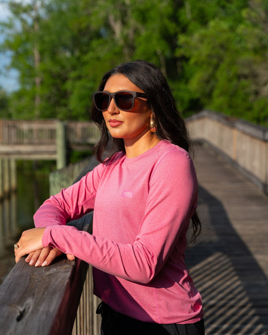 Aftco Women's Airo O Mesh L/S Performance Shirt