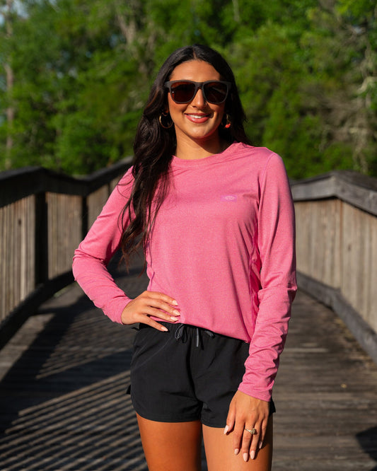 Aftco Women's Airo O Mesh L/S Performance Shirt