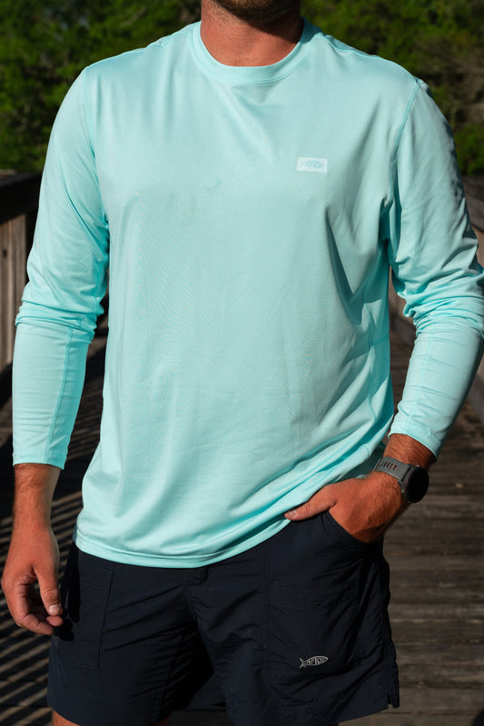 Aftco Men's Airo O Mesh L/S Performance Shirt