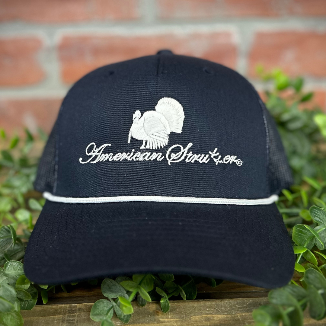 American Strutter Flatline Rope R112 Snapback Hat