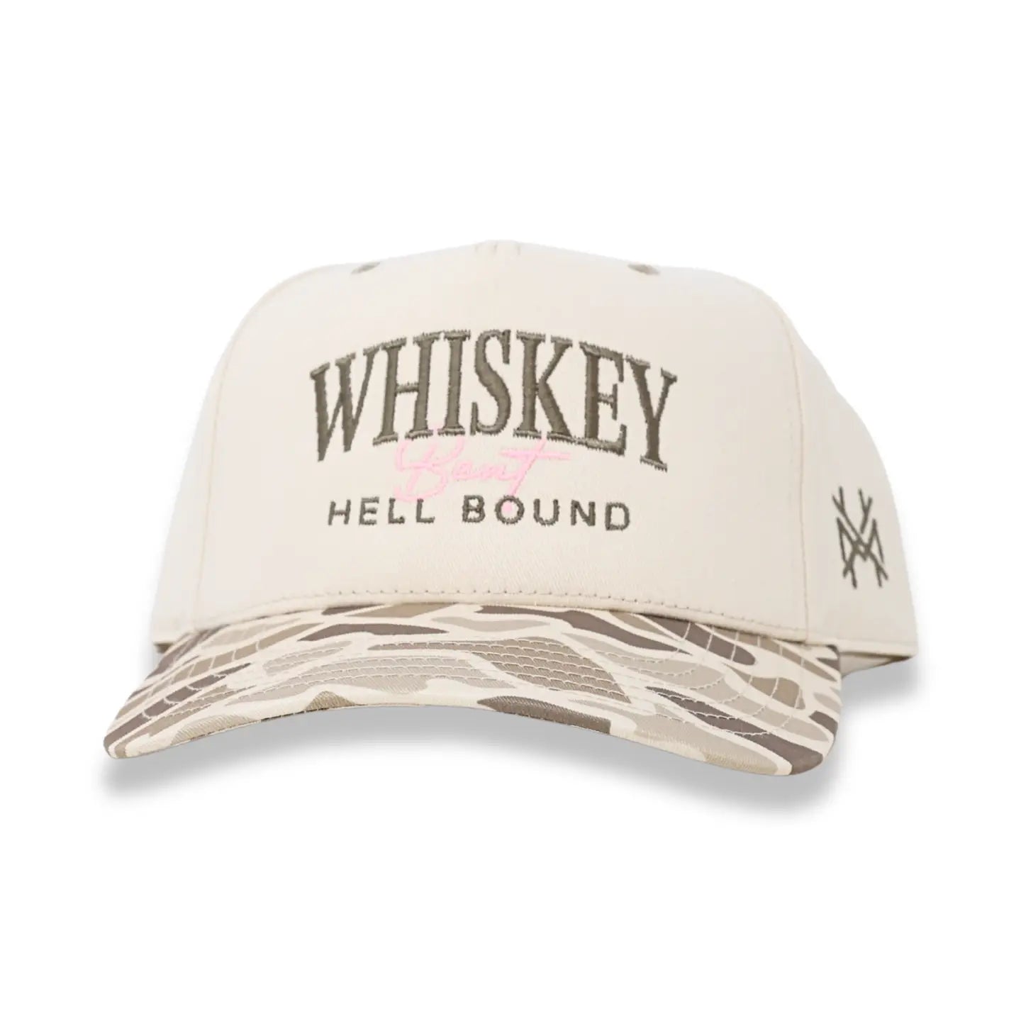 Mad Hatter Women's Whiskey Bent and Hell Bound Trucker Snapback Hat