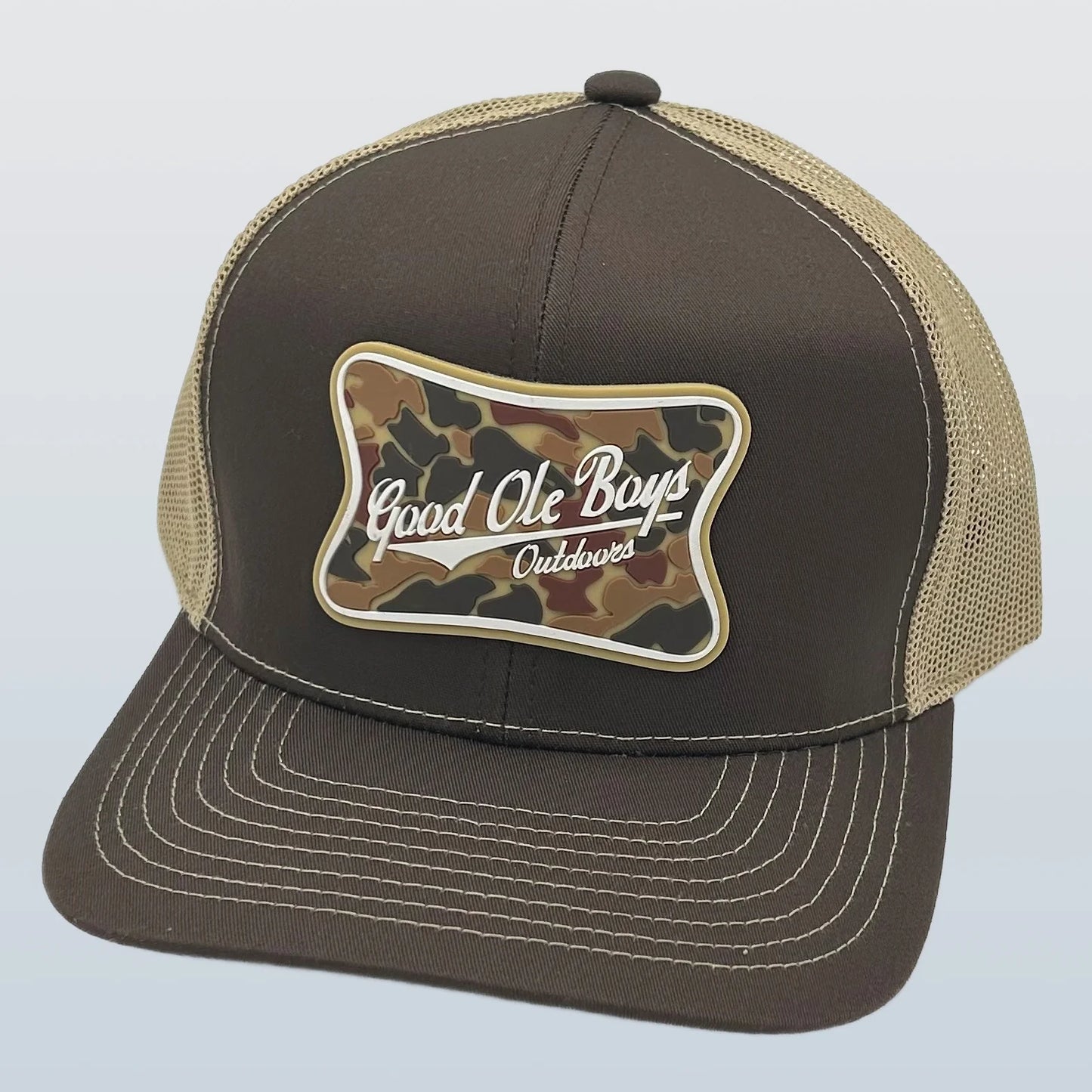 Good OLE Boy Outdoors MHL Camo Patch Snapback Hat