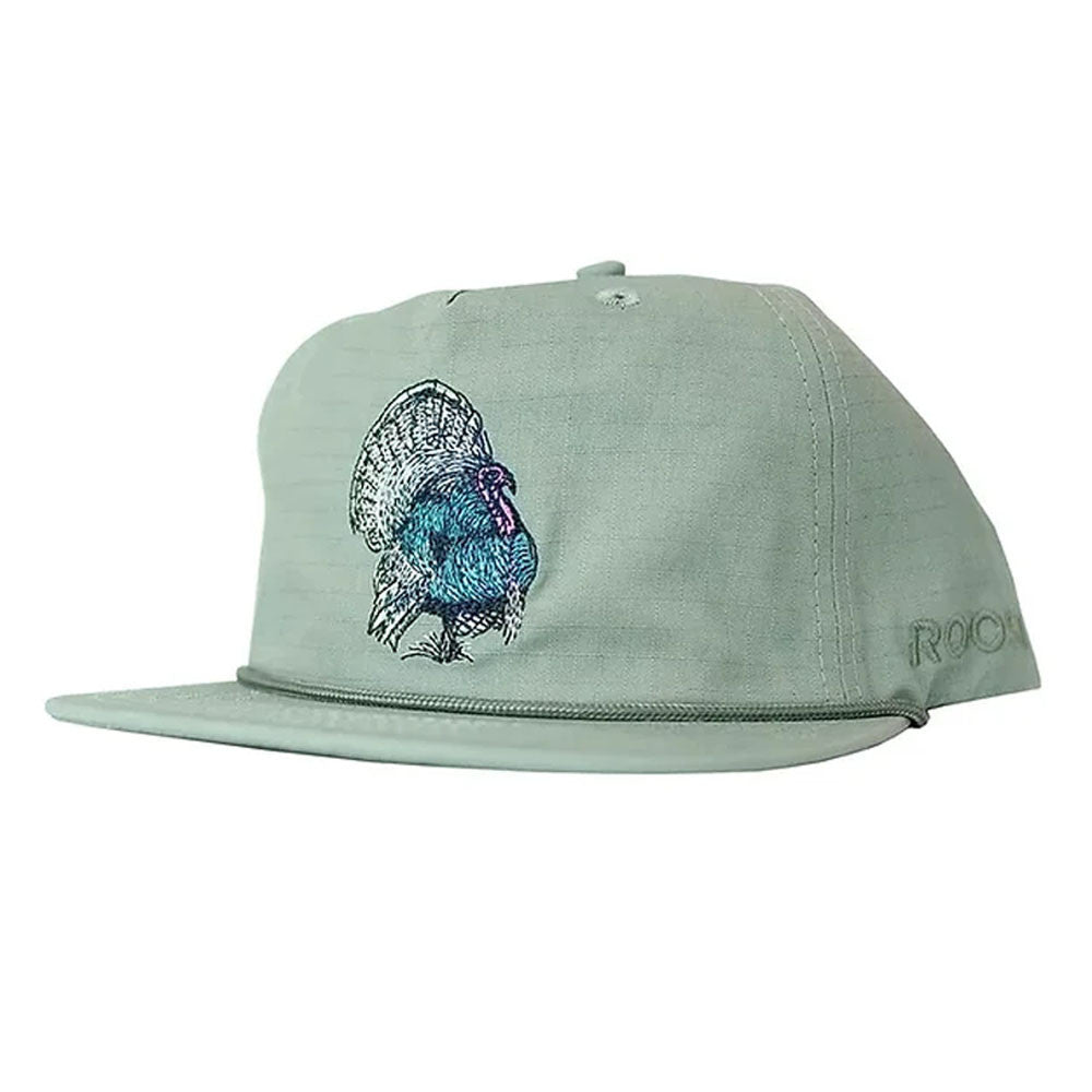 Roost Waterfowl Roost Turkey Embroidered Rope Snapback Hat