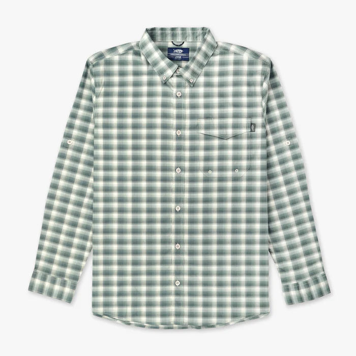 Aftco Men's Portside Tech Button Down L/S Shirt