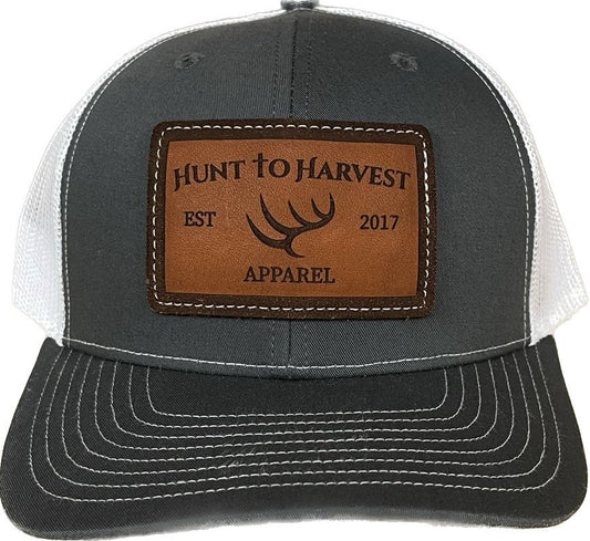 Hunt to Harvest Leather Patch Snapback Hat