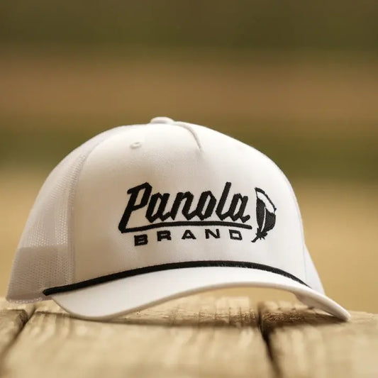 Panola Brand Feather Logo Embroidered Rope Snapback Hat