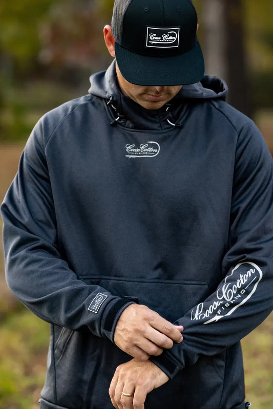 Coosa Cotton Rubber Patch Logo Trucker Snapback Hat