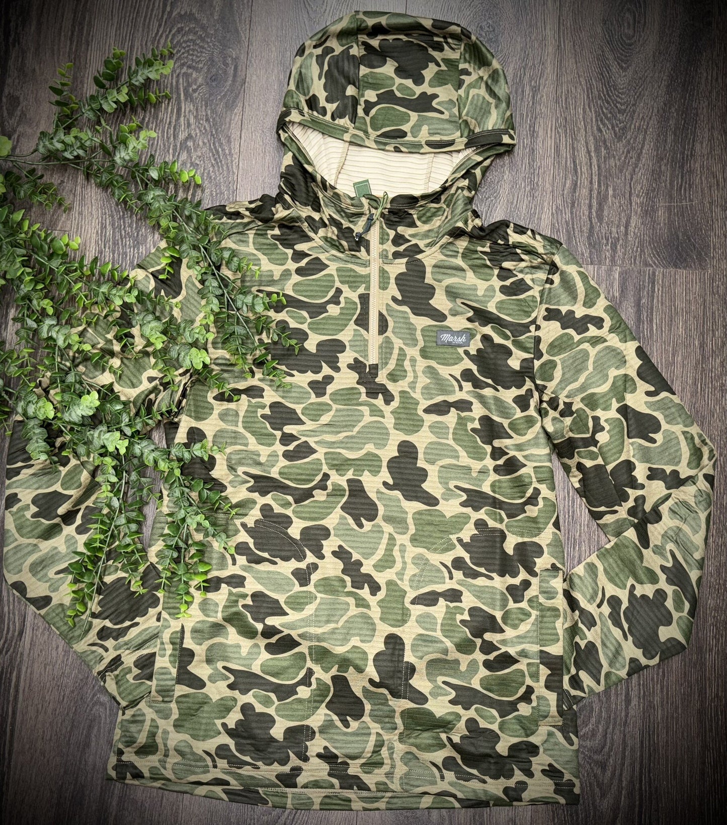 Marsh Wear Men's Sullivan Hagood Pullover Hooded Jacket