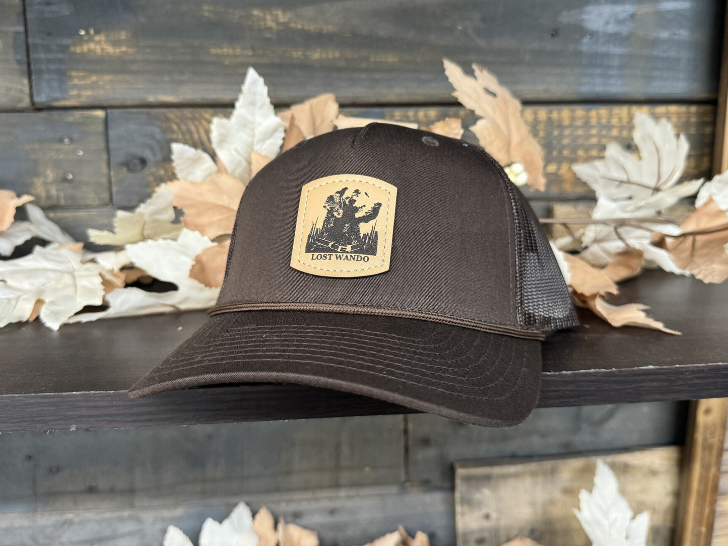 Lost Wando Outfitters Wando Stay Leather Patch Snapback Hat