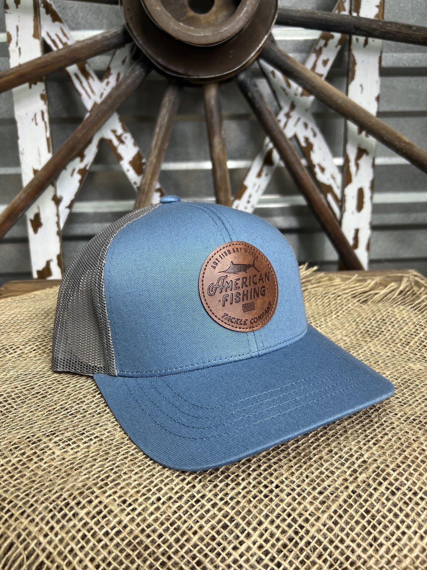 Aftco Men's Lemonade Leather Patch Snapback Hat
