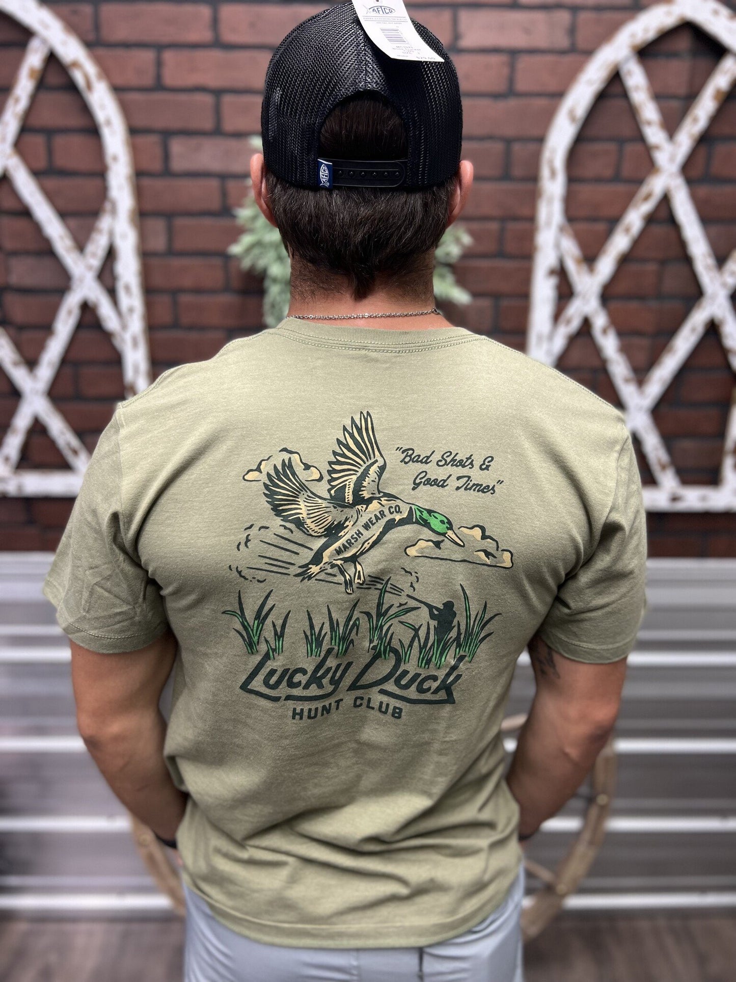 Marsh Wear Apparel Men's Lucky Duck S/S TEE Shirt