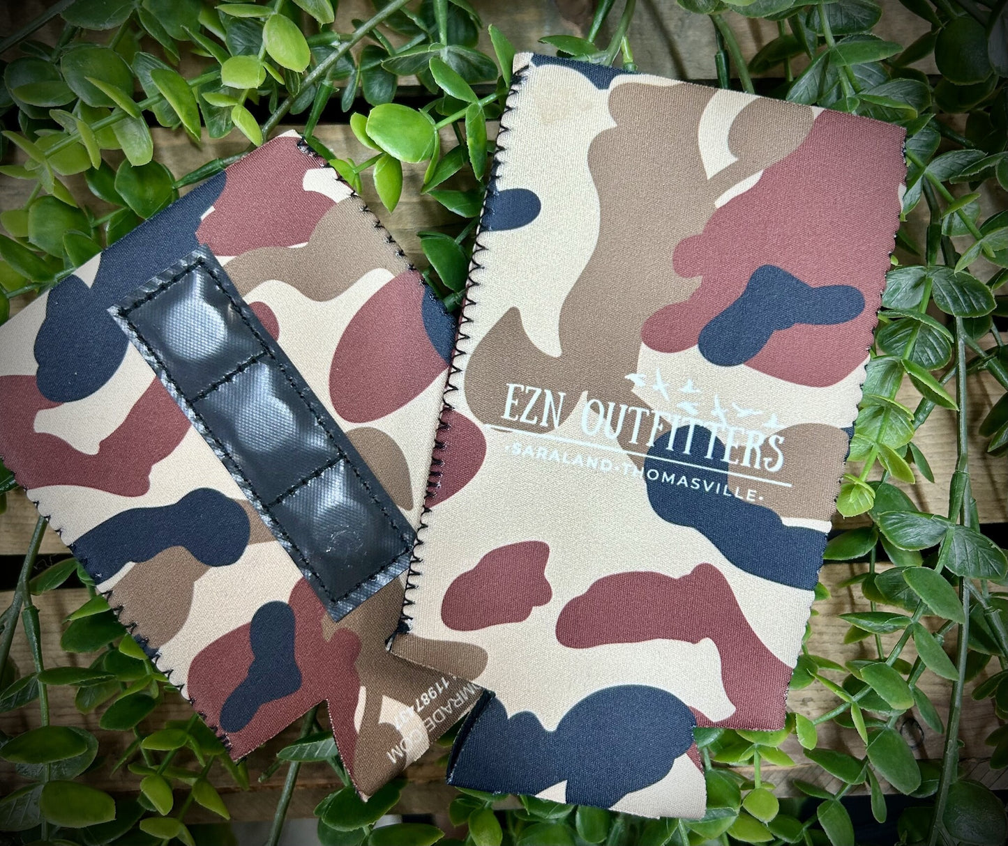 EZN Outfitters Camo Magnetic Neoprene Koozie