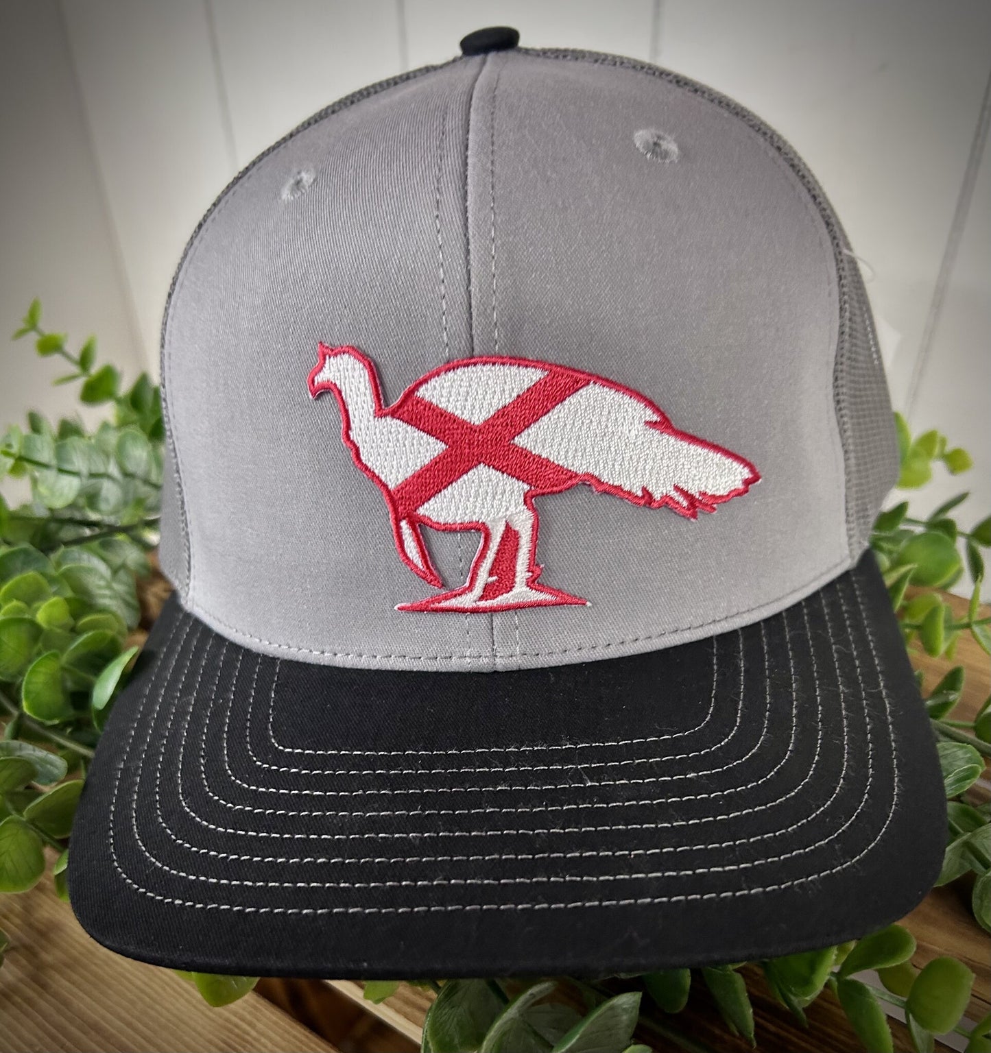 Dixie Fowl Company AL Wary Tom Turkey Snapback Hat