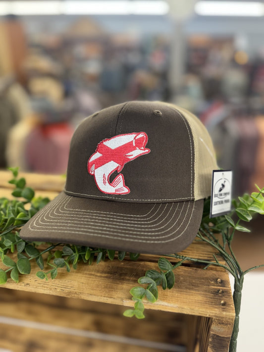 Dixie Fowl Hat Co. AL Bass Snapback Hat