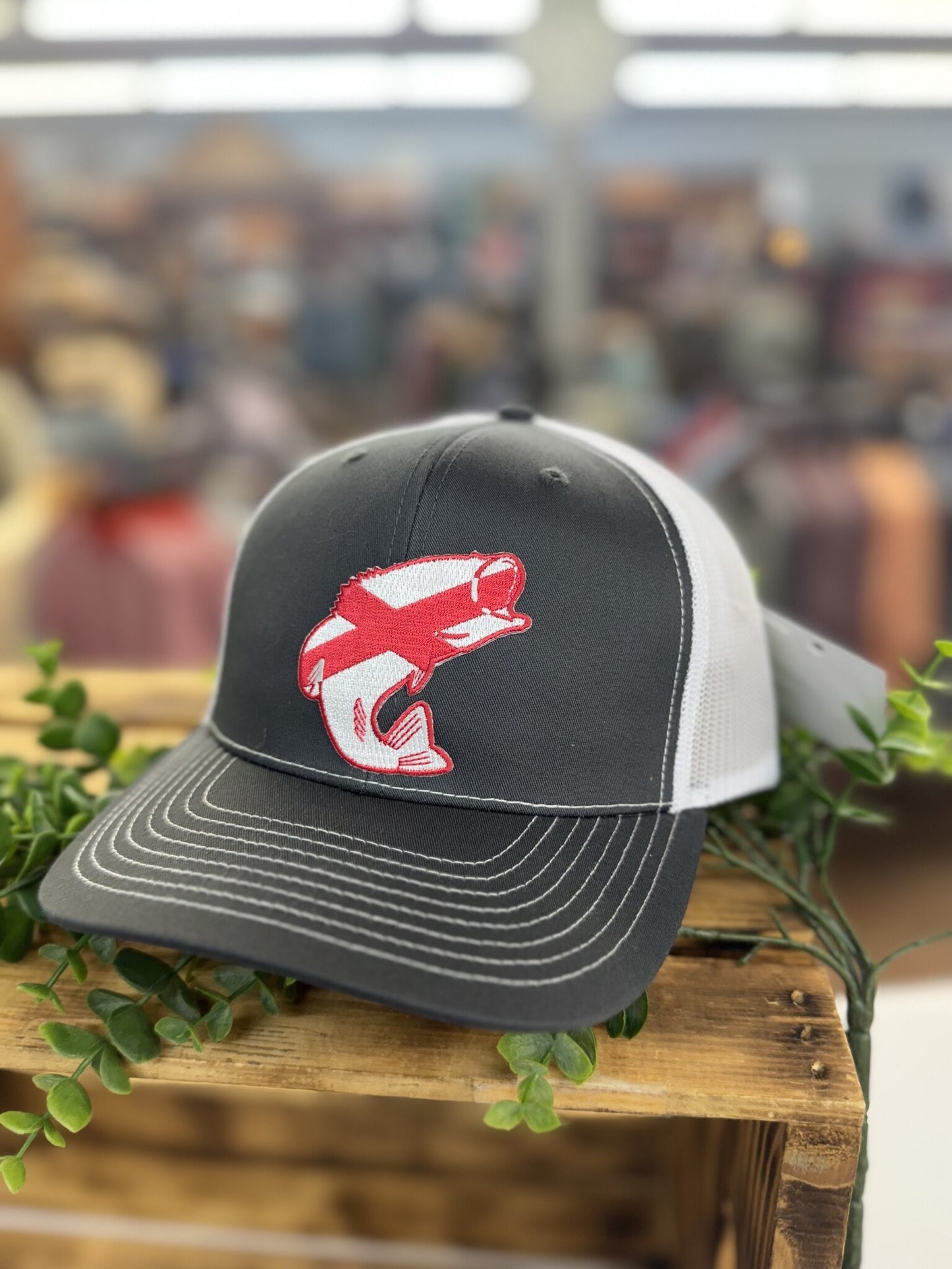 Dixie Fowl Hat Co. AL Bass Snapback Hat