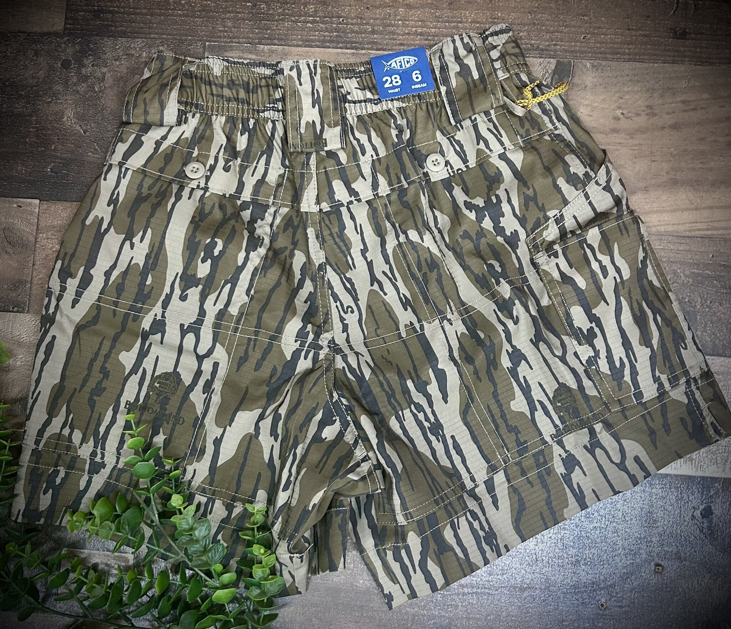 Aftco Men's Original Mossy Oak Shorts