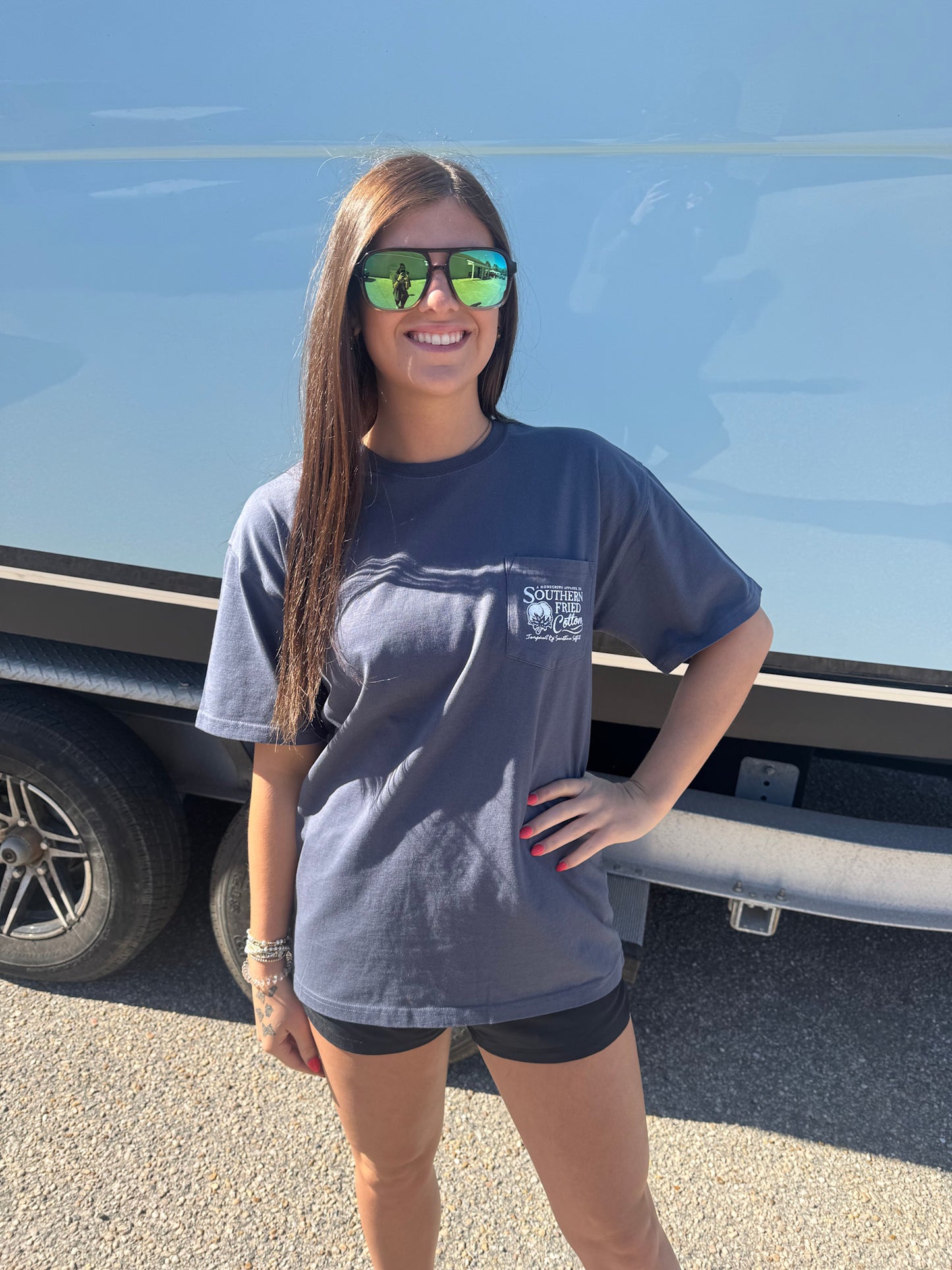 Southern Fried Cotton Live Bait Cold Beer S/S TEE Shirt