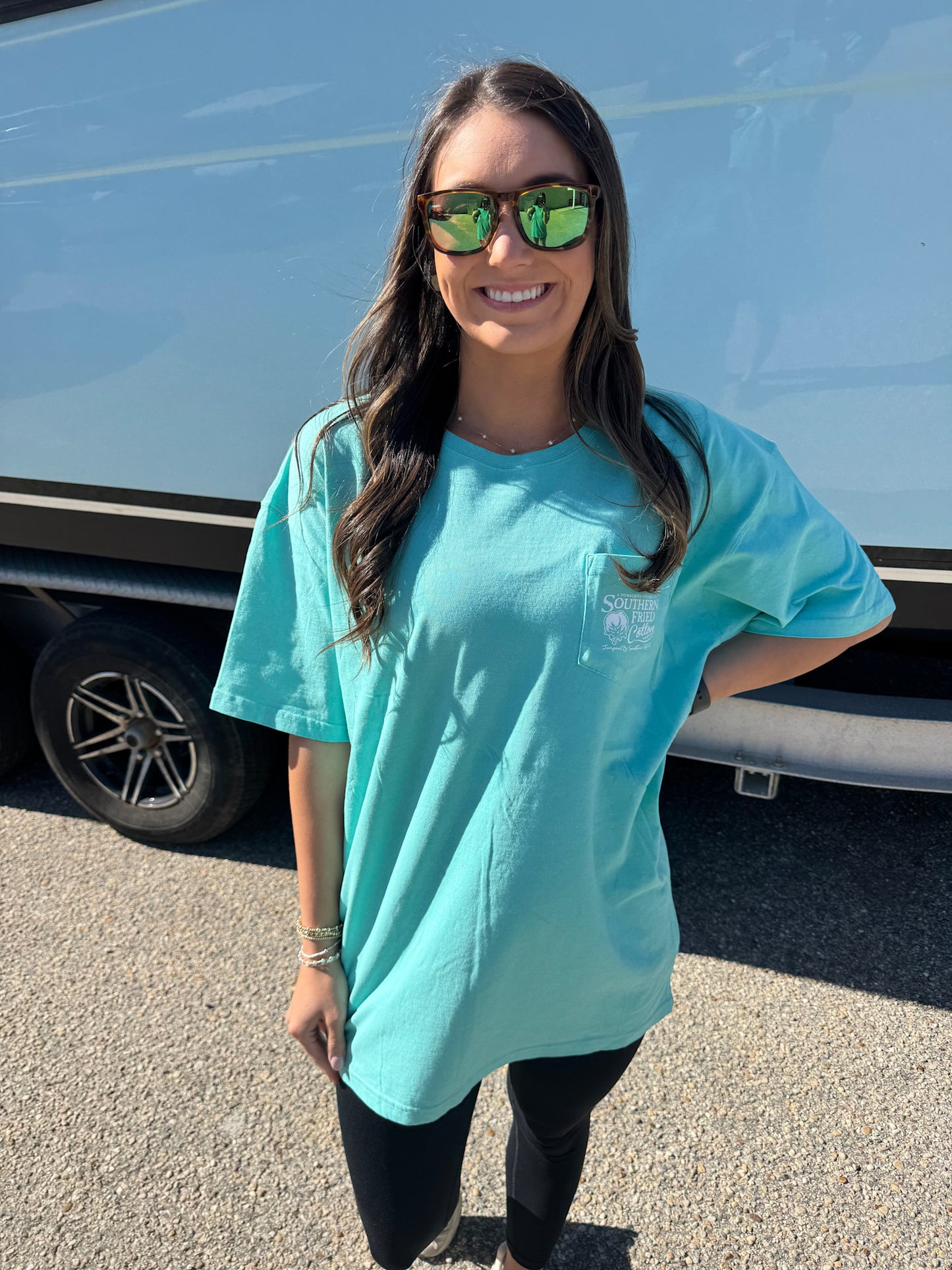 Southern Fried Cotton Women's Farm Fresh S/S TEE Shirt