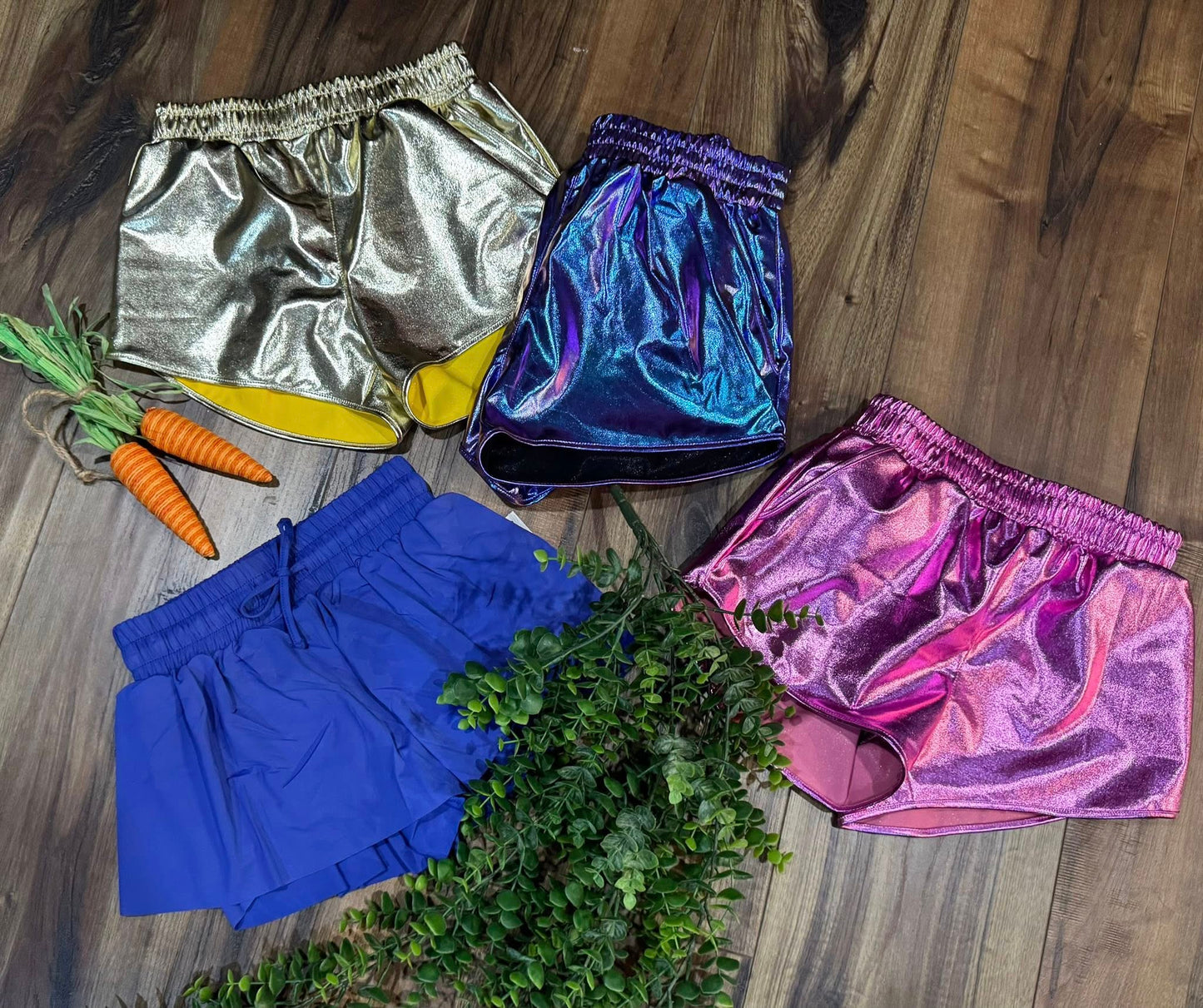 Iscream Youth Girls Metallic Shorts