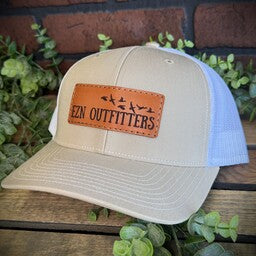 EZN Outfitters Leather Patch Snapback Hat