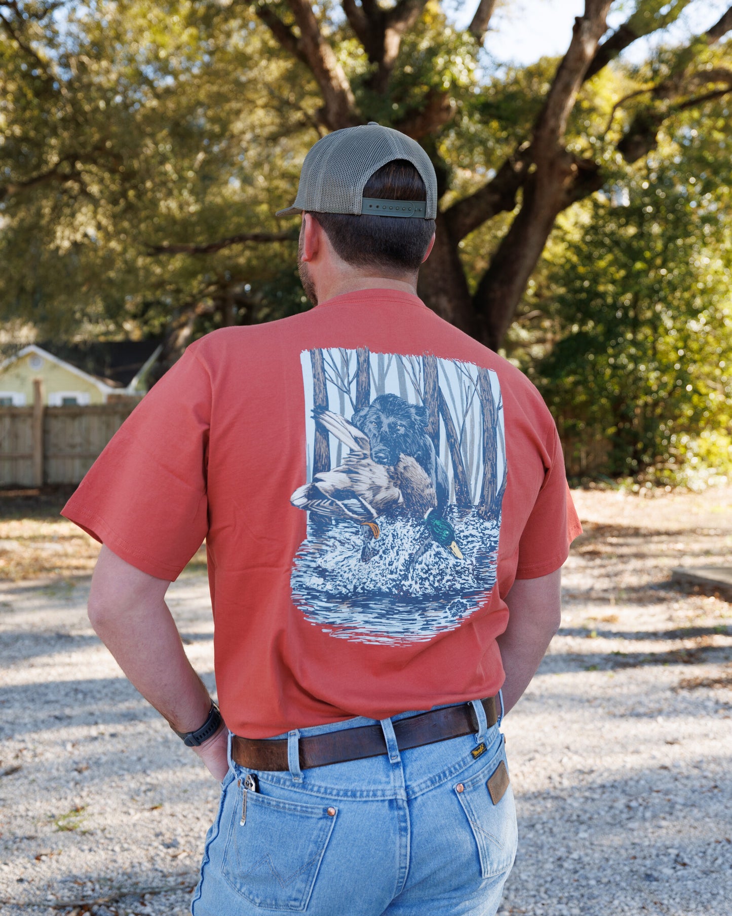 Rolling Thunder Black Lab & Mallard S/S TEE Shirt