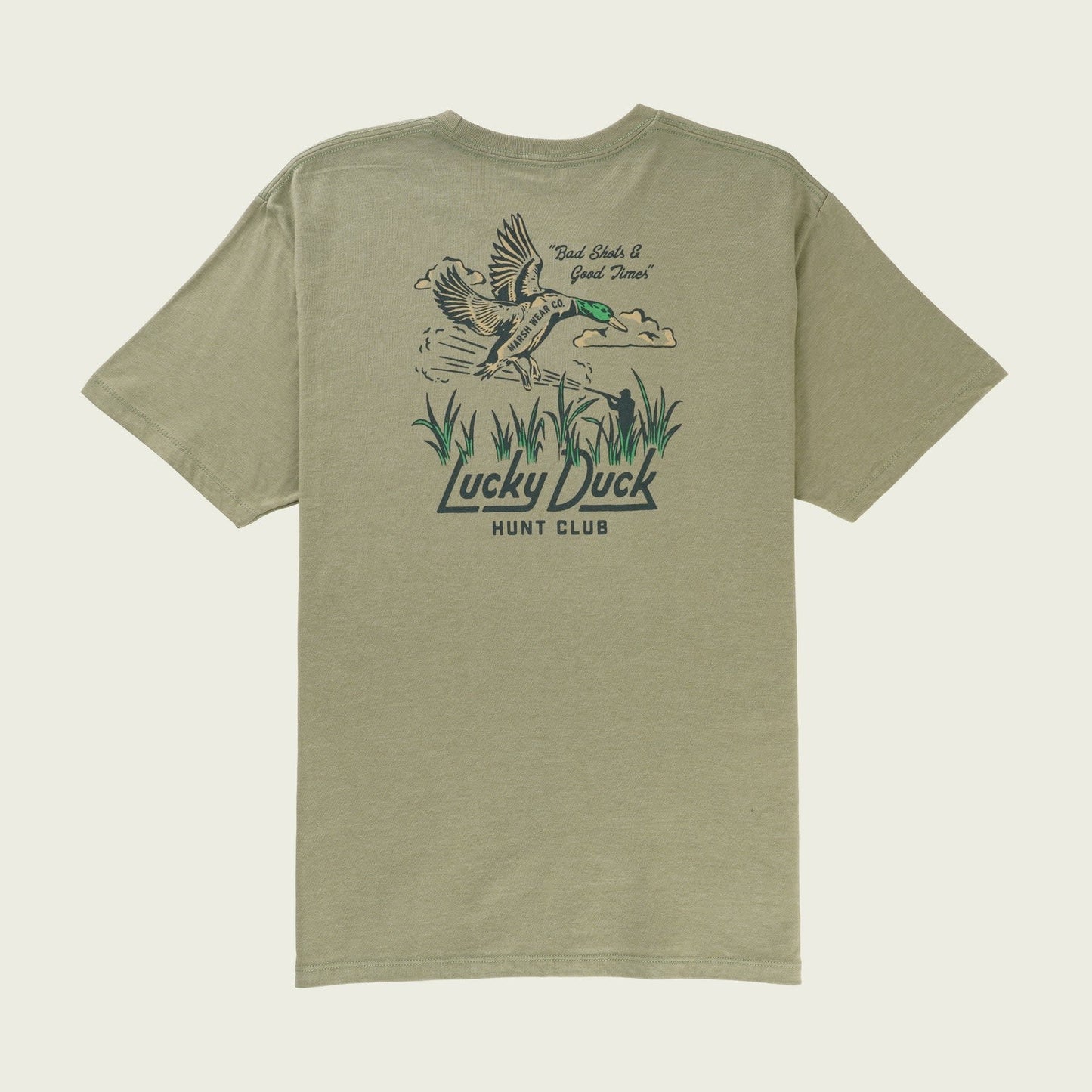 Marsh Wear Apparel Men's Lucky Duck S/S TEE Shirt