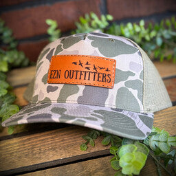 EZN Outfitters Leather Patch Snapback Hat