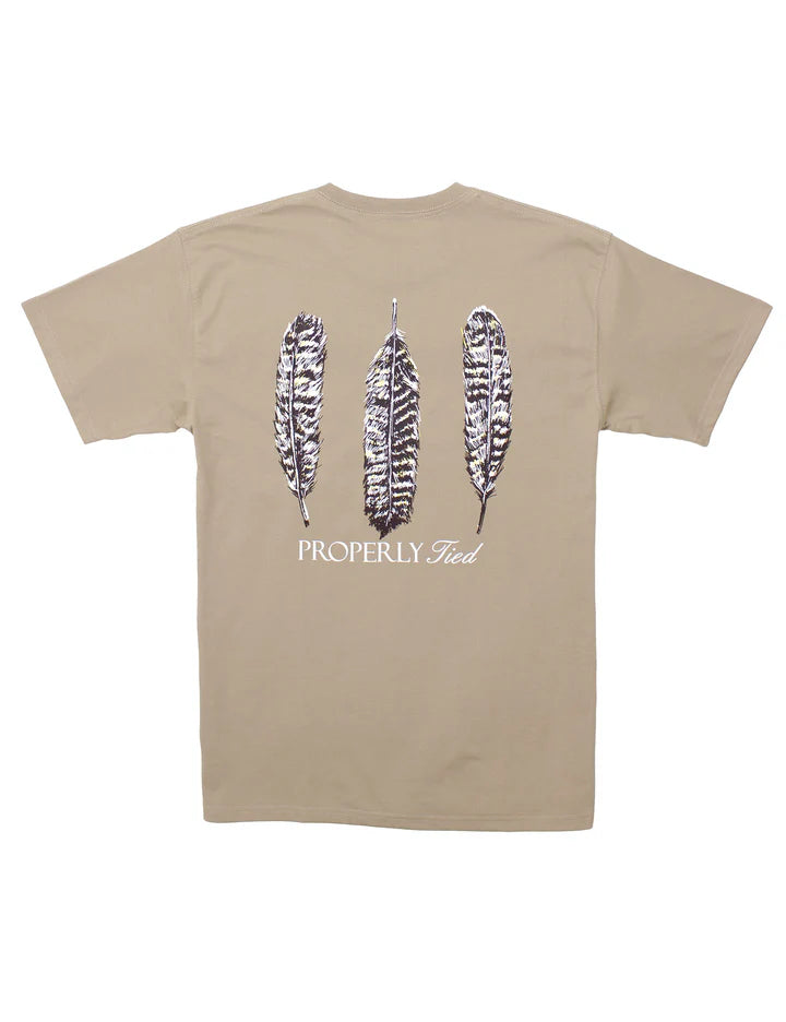 Properly Tied Triple Feather S/S TEE Shirt