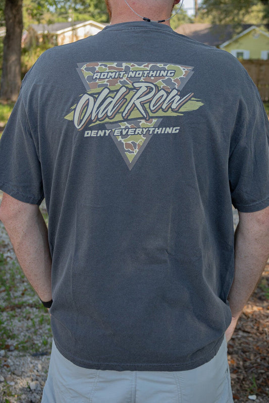 Old Row Outdoors Camo Retro Triangle 2.0 S/S TEE Shirt
