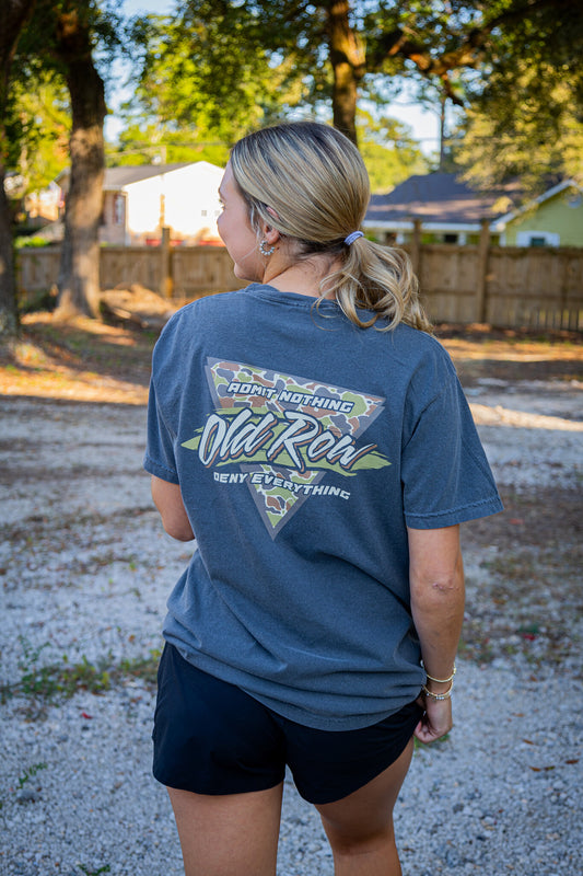 Old Row Outdoors Camo Retro Triangle 2.0 S/S TEE Shirt