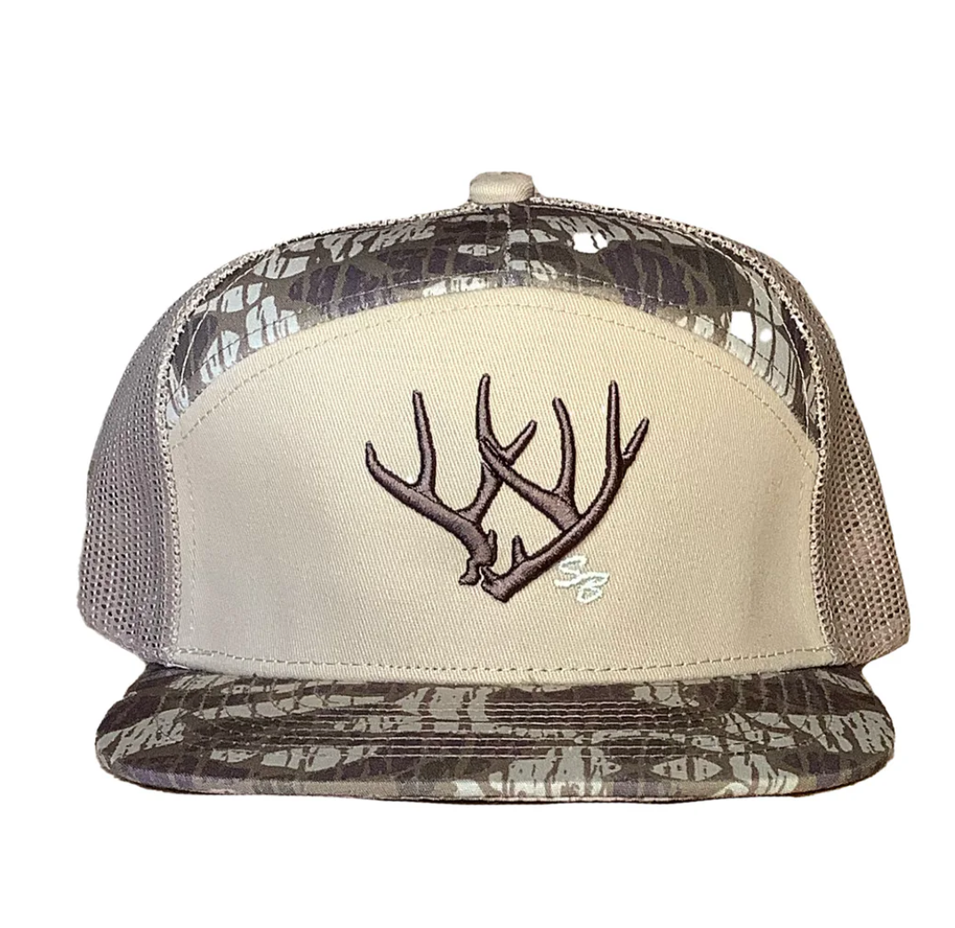 Speckle Bellies Rack SB 7 Panel Snapback Hat