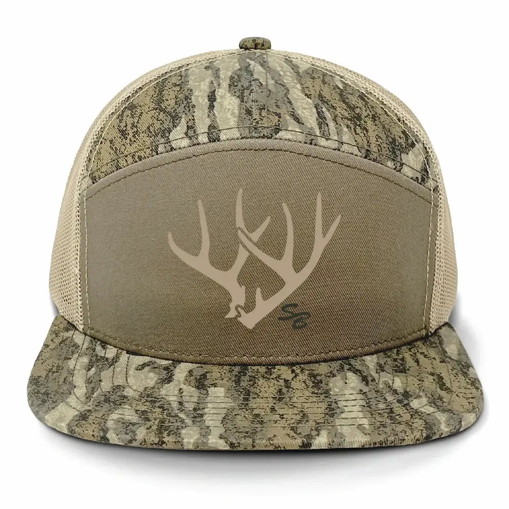 Speckle Bellies Rack SB 7 Panel Snapback Hat