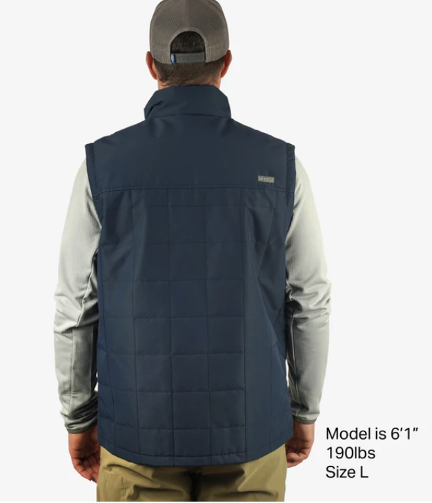 Aftco Men's Crosswind Puff Vest