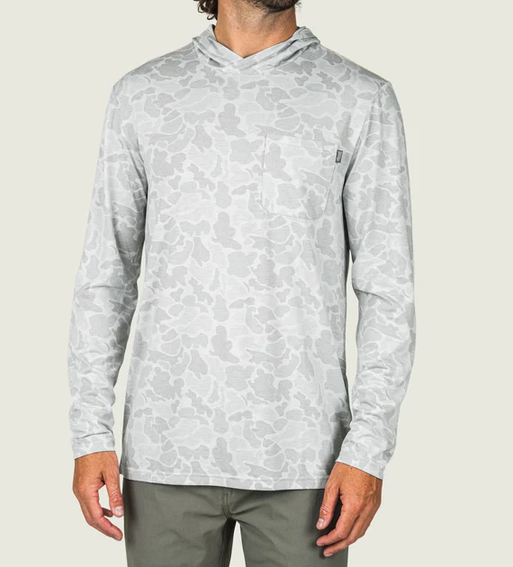 Marsh Wear Apparel Men's Buxton Hagood Hood Knitted Performance L/S Shirt