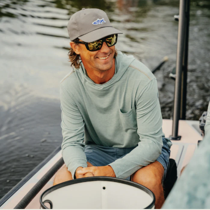 Marsh Wear Apparel Men's Buxton Hood L/S Performance Shirt