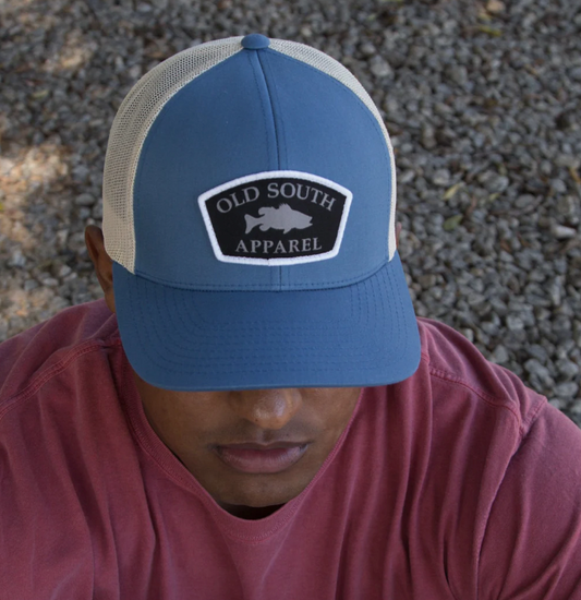 Old South Apparel Broken Line Trucker Snapback Hat